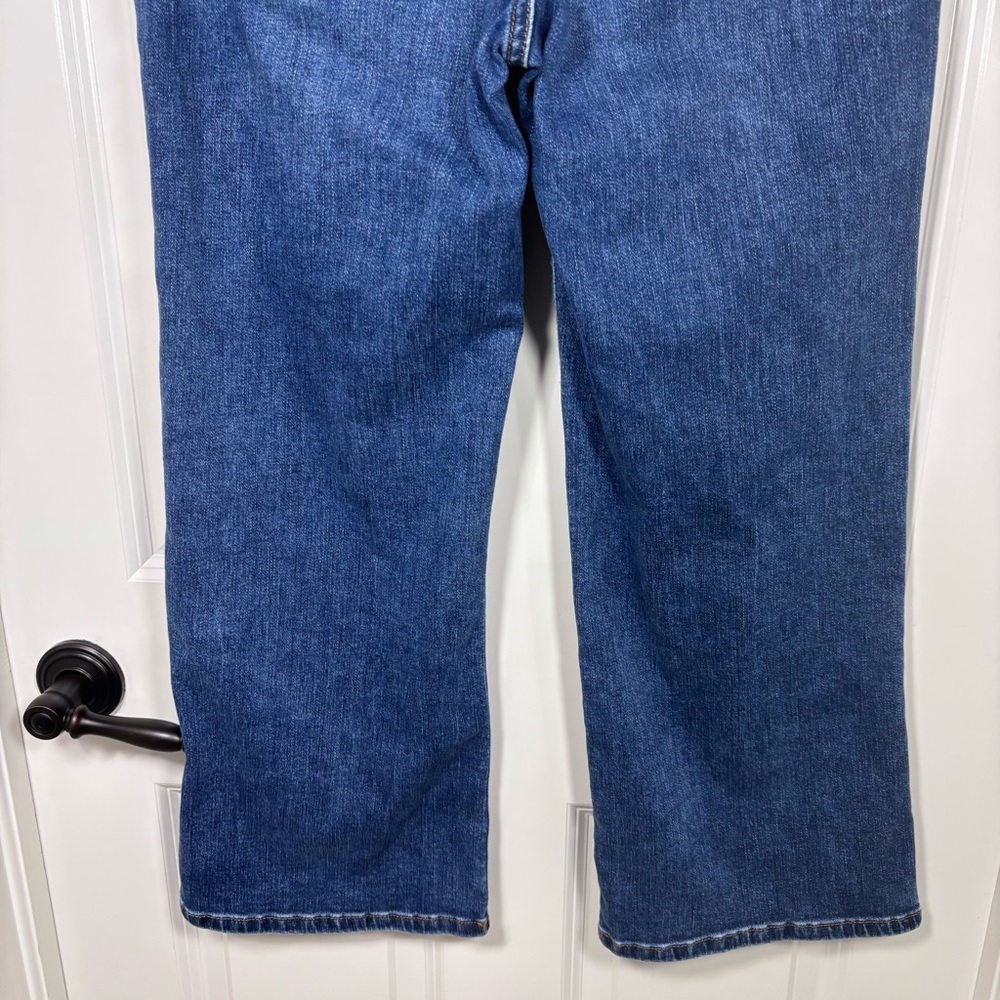 Kut From The Kloth Charlotte High Rise Culotte Denim Jeans Women’s 10 Wide Leg - Picture 5 of 9